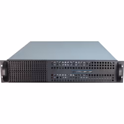 Inter-Tech 2U-2129N Support Noir, Argent