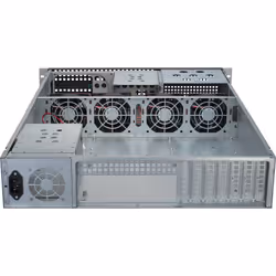 Inter-Tech 2U-2129N Support Noir, Argent - Vue supplémentaire 6