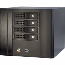Inter-Tech SC-4004 Small Form Factor (SFF) Noir