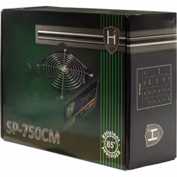 Inter-Tech HiPower SP-750CM unité d'alimentation d'énergie 750 W 20+4 pin ATX ATX Noir - Vue supplémentaire 4