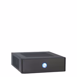 Inter-Tech ITX-601, Bureau, PC, Noir, ITX, maison/bureau, CE