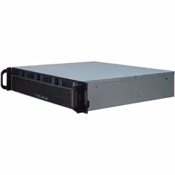 Inter-Tech IPC 2U-2404S Support Noir, Argent - Vue supplémentaire 4
