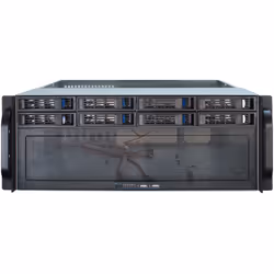 Inter-Tech 4U-4408 Support Noir, Argent