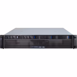 Inter-Tech 2U-2404L Support Noir, Argent
