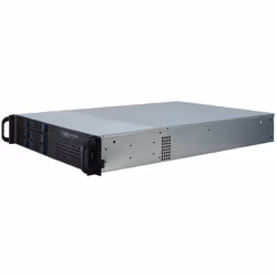Inter-Tech IPC 2U-2406 Support Noir, Argent - Vue supplémentaire 4