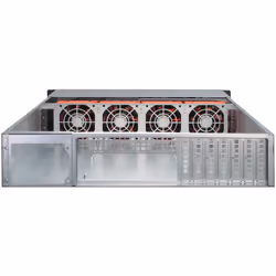 Inter-Tech IPC 2U-2406 Support Noir, Argent - Vue supplémentaire 7
