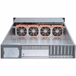 Inter-Tech IPC 2U-2406 Support Noir, Argent - Vue supplémentaire 8