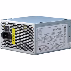 Inter-Tech SL-500 Plus unité d'alimentation d'énergie 500 W 20+4 pin ATX ATX Argent
