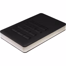 Inter-Tech GD-25LK01 Boîtier HDD Aluminium, Noir 2.5"