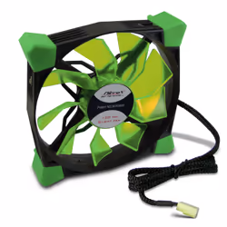 Inter-Tech CobaNitrox N-120-GR, Ventilateur, 12 cm, 1200 tr/min, 19 dB, 90 cfm, 152,91 m³/h
