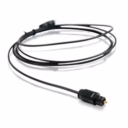 PureLink Toslink 2.2mm 1.0m, TOSLINK, Mâle, TOSLINK, Mâle, 1 m, Noir
