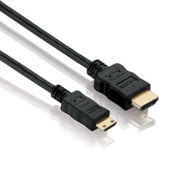 HDSUPPLY X-HC050-015E câble HDMI 1,5 m HDMI Type A (Standard) HDMI Type C (Mini) Noir