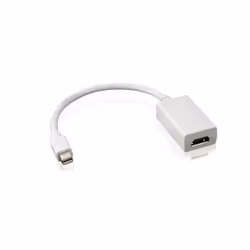 PureLink X-DA090, 0,2 m, Mini DisplayPort, HDMI, Or, Blanc, Mâle/Femelle