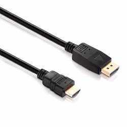 PureLink X-DC055-015, 1,5 m, DisplayPort, HDMI, Mâle, Mâle, Droit