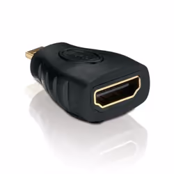PureLink X-HA050 changeur de genre de câble HDMI microHDMI Noir