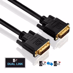PureLink DVI-D M-M 7.5m câble DVI 7,5 m Noir