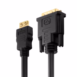 PureLink PI3000-020, 2 m, HDMI Type A (Standard), DVI-D, Mâle, Mâle, Droit