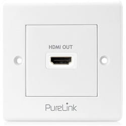 PureLink PureInstall PI100 prise de courant HDMI Blanc