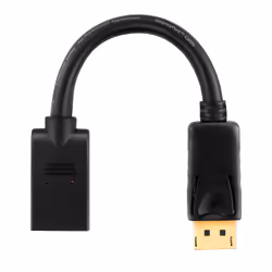 PureLink PI175, 0,1 m, DisplayPort, DisplayPort, Mâle, Femelle, Or