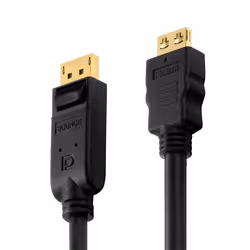 PureLink PI5100-150, 15 m, DisplayPort, HDMI, Mâle, Mâle, Droit