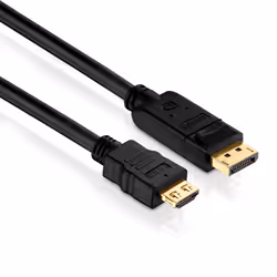 PureLink PI5100-150 câble vidéo et adaptateur 15 m DisplayPort HDMI Noir
