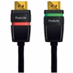 PureLink 7.5m, 2xHDMI, 7,5 m, HDMI Type A (Standard), HDMI Type A (Standard), 3840 x 2160 pixels, Compatibilité 3D, Noir
