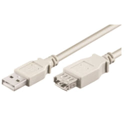 M-Cab 7000985 câble USB 5 m USB 2.0 USB A Gris