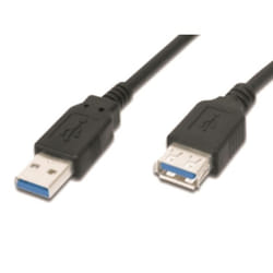 M-Cab 7001167 câble USB 1,8 m USB 3.2 Gen 1 (3.1 Gen 1) USB A Noir