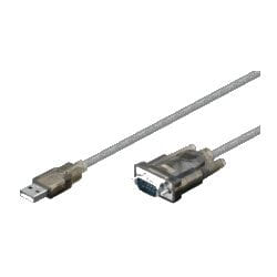 M-Cab USB A/D-SUB câble Série Gris
