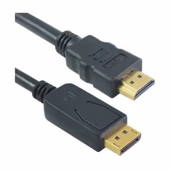 M-Cab 7003466, 2 m, DisplayPort, HDMI, Mâle, Mâle, Or