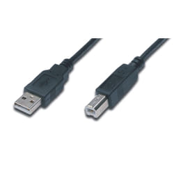 M-Cab 7000517 câble USB 5 m USB 2.0 USB A USB B Noir