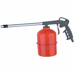 Pistolet en alliage léger Réservoir en tôle d'acier Largeur du cône de pulvérisation réglable Modèle stable et maniable Tube  ...