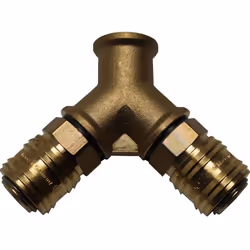 Informations techniques Filetage intérieur : 3/8" Longueur : 80 mm Poids : 0.1 kg Répartiteur avec 2 raccords BL 3/8 pouces I ...