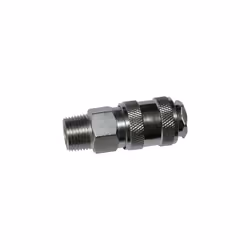 Filetage extérieur : 3/8'' Longueur : 48 mm Poids : 0.1 kg Type d'accessoire pour air comprimé (Catégorisation) : Accouplemen ...