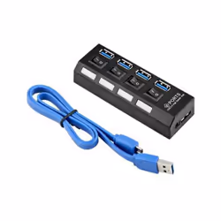 OEM 4260135961980, USB 3.2 Gen 1 (3.1 Gen 1) Type-A, USB 3.2 Gen 1 (3.1 Gen 1) Type-A, 5000 Mbit/s, Noir, USB, 1 pièce(s)