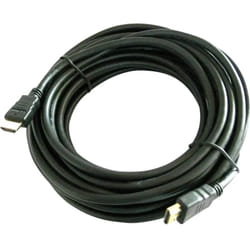Reekin - Câble de raccordement hdmi Fiche mâle hdmi-a 7.50 m noir 65414 Câble hdmi
