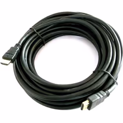 Informations techniques Connexions : Fiche mâle HDMI-A Couleur : noir Longueur de câble : 10.00 m Modèle de connecteur : droi ...