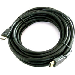 Reekin - Câble de raccordement hdmi Fiche mâle hdmi-a 10.00 m noir 4260135965421 Câble hdmi W189052