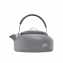 ESBIT WK600HA, 0,6 L, Gris, Gris, Aluminium, Couvercle amovible, Manuel