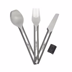 ESBIT Titan Besteck-Set, Titane, 1 personne(s), 42 g, 181 mm