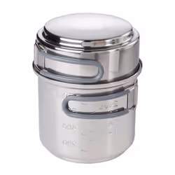 ESBIT Cookset with alcohol burner Pot 0,985 L Acier inoxydable