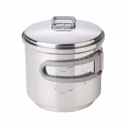 ESBIT Cookset for solid fuel Pot 0,585 L Acier inoxydable