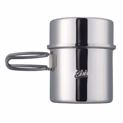 ESBIT Edelstahl Topf, Pot, Acier inoxydable, 1 L, Acier inoxydable, Acier inoxydable, Acier inoxydable