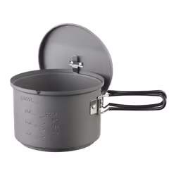 ESBIT Cookset with alcohol burner Pot 1,5 L Aluminium, Noir