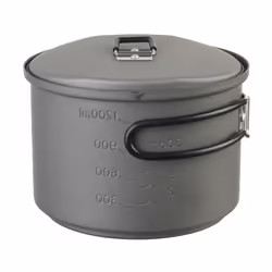 ESBIT Cookset with alcohol burner Pot 1,5 L Aluminium, Noir