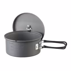 ESBIT PT1100HA ustensile de cuisson pour le camping Pot 1,1 L Aluminium, Noir