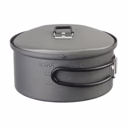 ESBIT PT1100HA ustensile de cuisson pour le camping Pot 1,1 L Aluminium, Noir