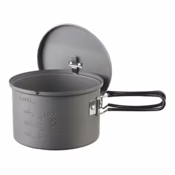 ESBIT PT1600HA ustensile de cuisson pour le camping Pot 1,6 L Aluminium, Noir