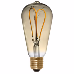 Segula 50531, 4 W, 15 W, E27, 140 lm, 15000 h, Blanc chaud
