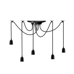 Segula Phoenix éclairage en suspension Support flexible E27 Noir